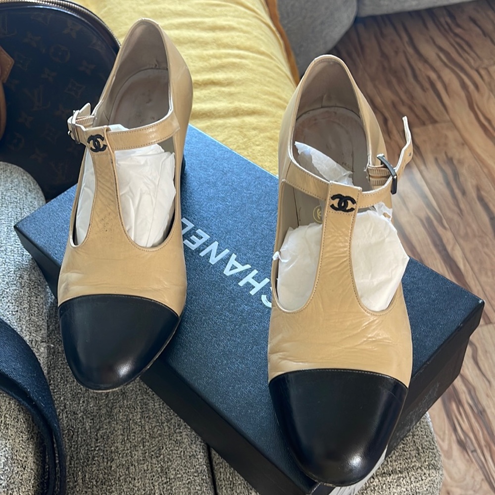 Authentic Chanel shoes